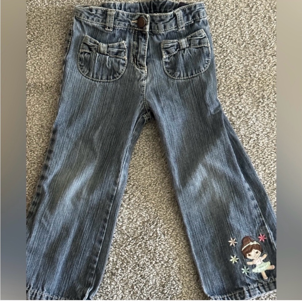 Vintage Gymboree Wintery Fairy Jeans 3t ❄️🧚